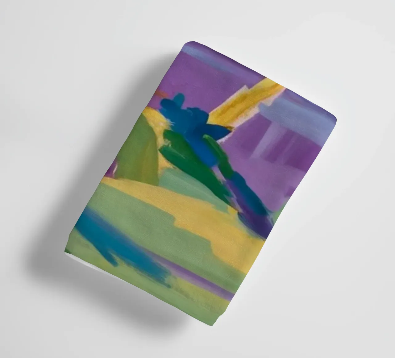 Rainbow River Path towel by Radiance Landscape