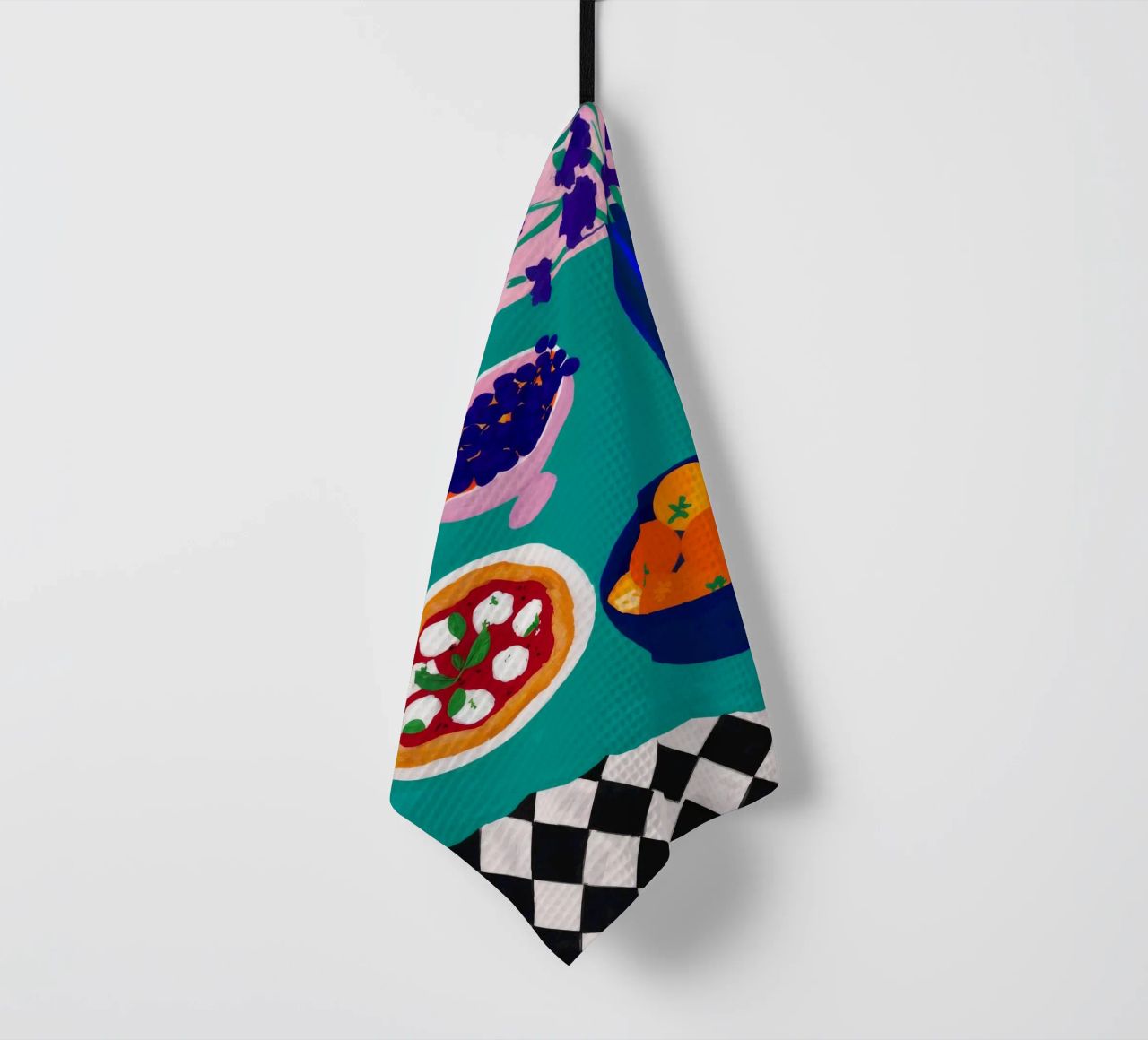 Checkered Dinner Date torchon de Moonlite Desire