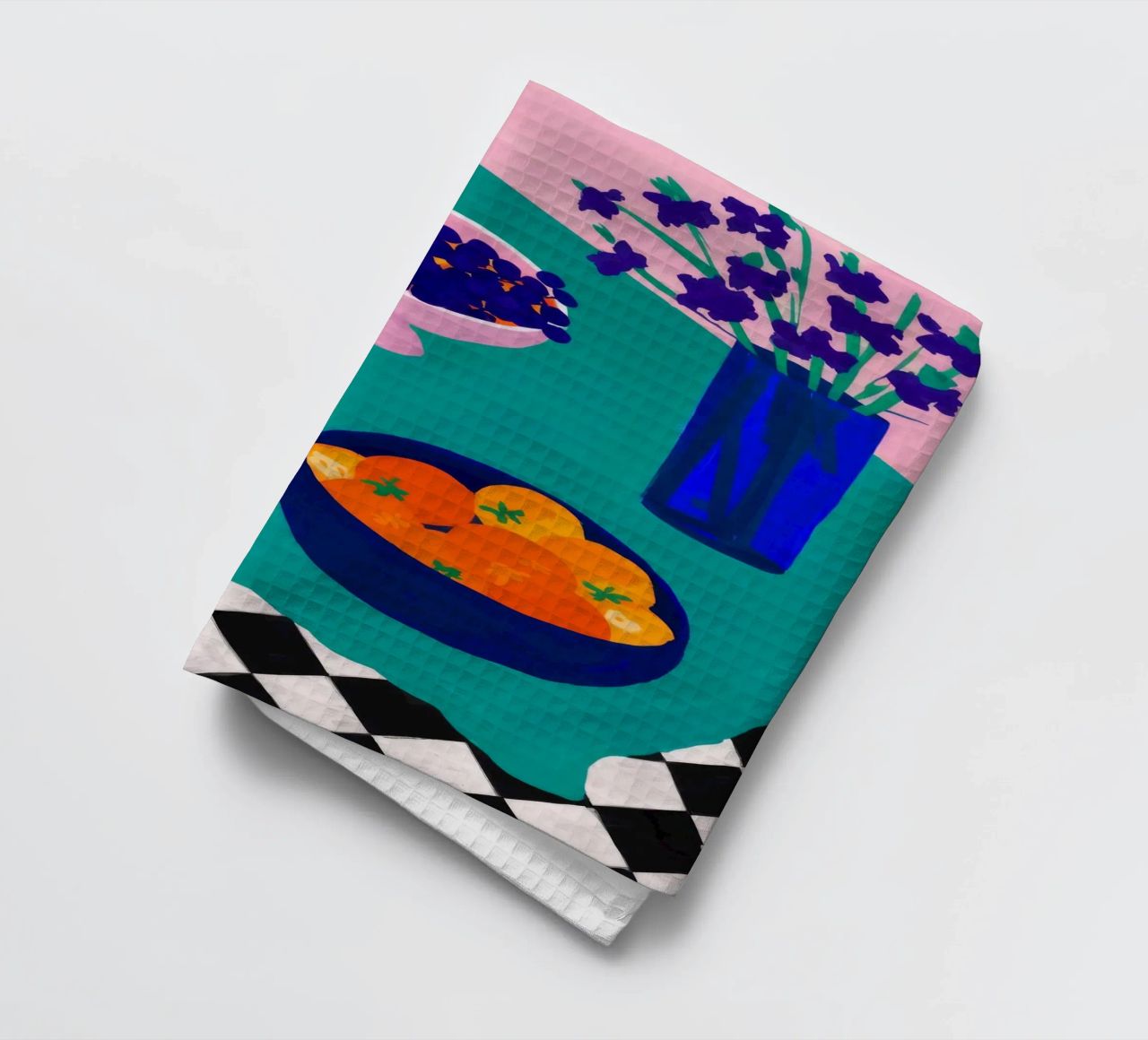 Checkered Dinner Date torchon de Moonlite Desire
