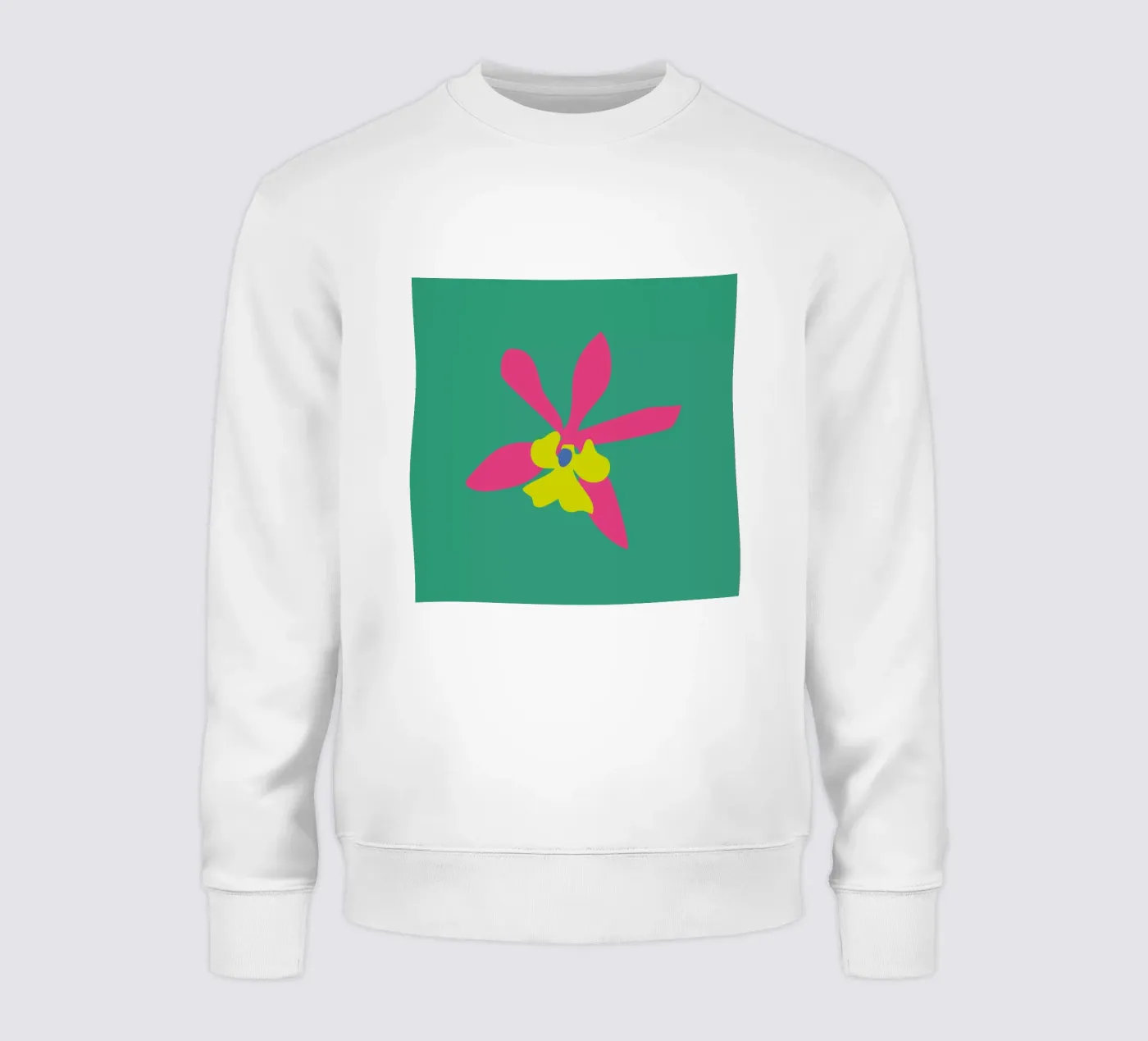 Orchid Illo Study sweatshirt van Mariery Young