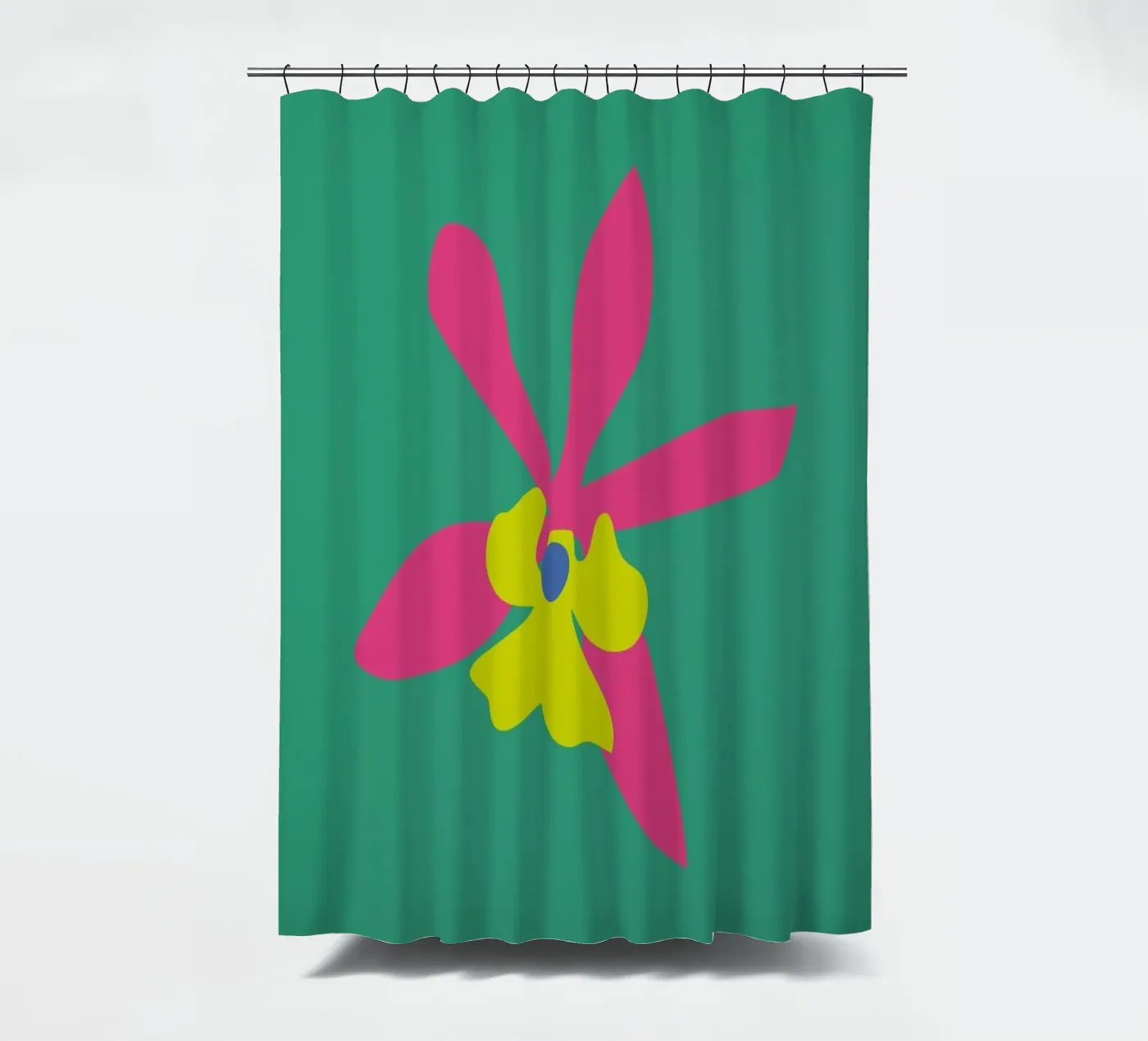 Orchid Illo Study Duschvorhang von Mariery Young