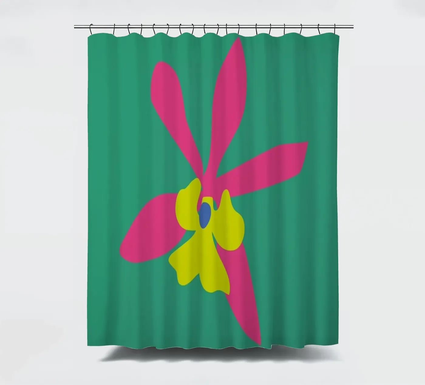 Orchid Illo Study Duschvorhang von Mariery Young