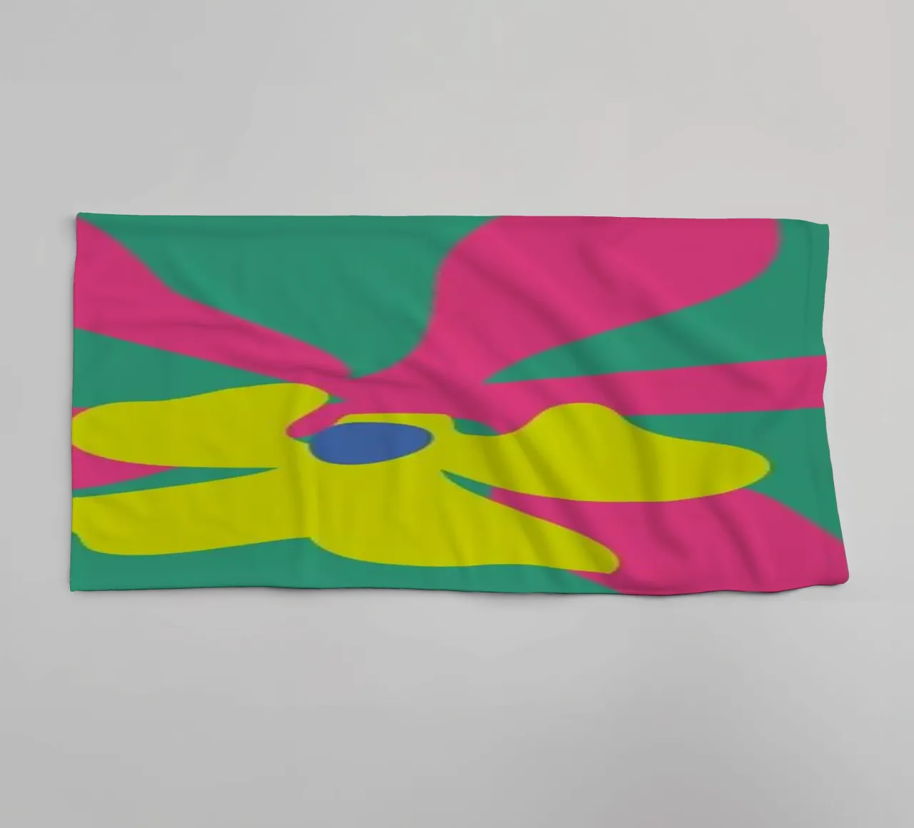 Orchid Illo Study towel by Mariery Young