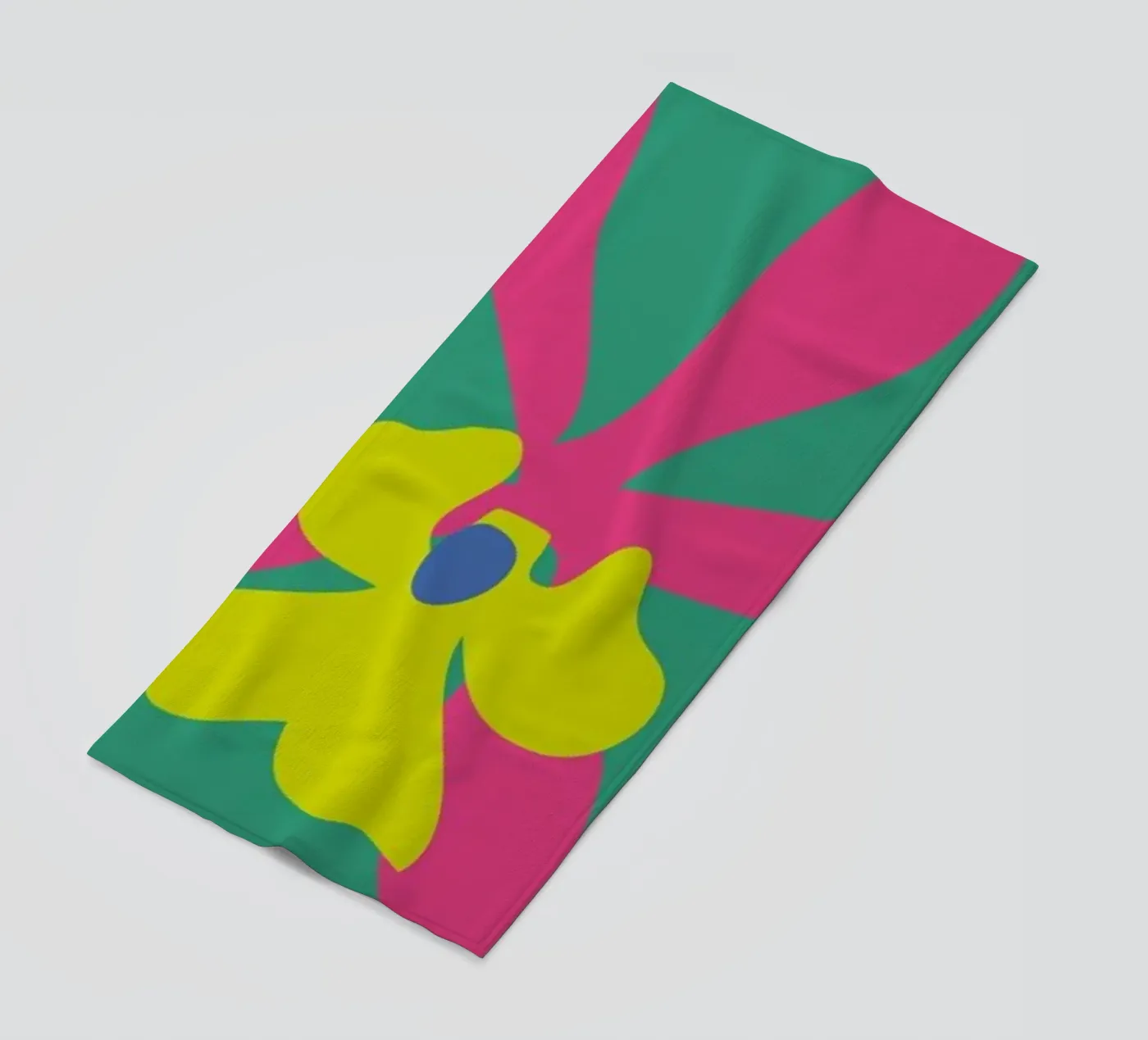 Orchid Illo Study strandhanddoek van Mariery Young