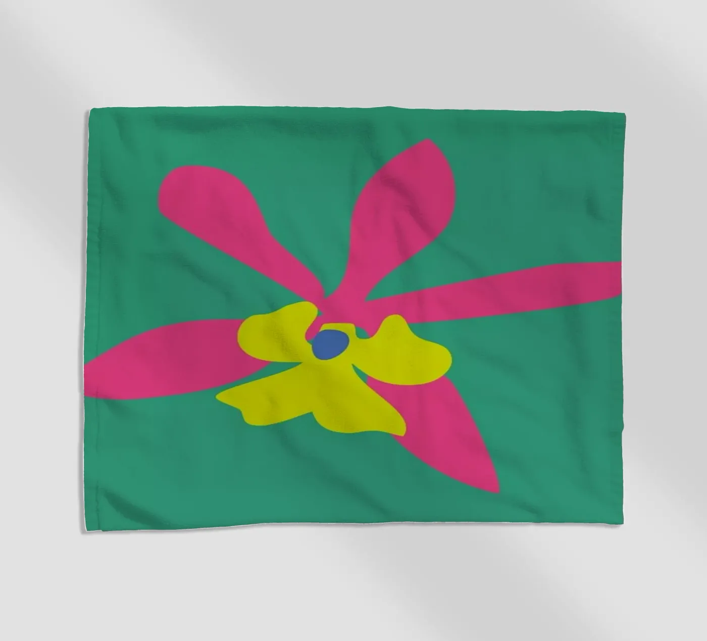 Orchid Illo Study strandhanddoek van Mariery Young