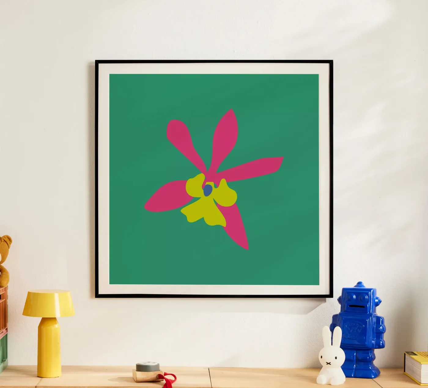 Orchid Illo Study poster da Mariery Young