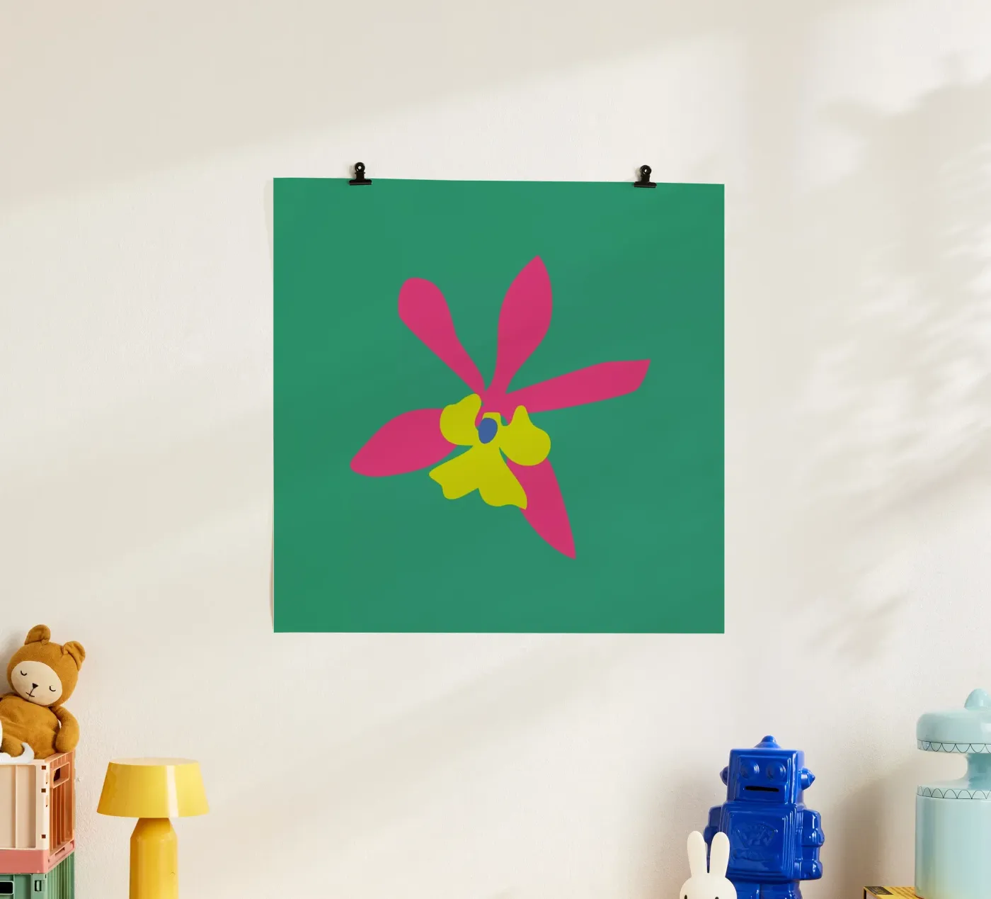 Orchid Illo Study poster da Mariery Young