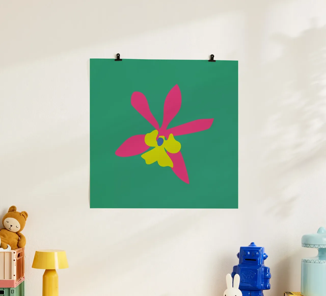 Orchid Illo Study poster da Mariery Young