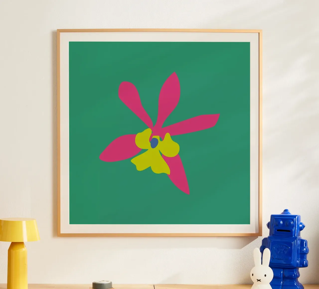 Orchid Illo Study carta hahnemühle da Mariery Young