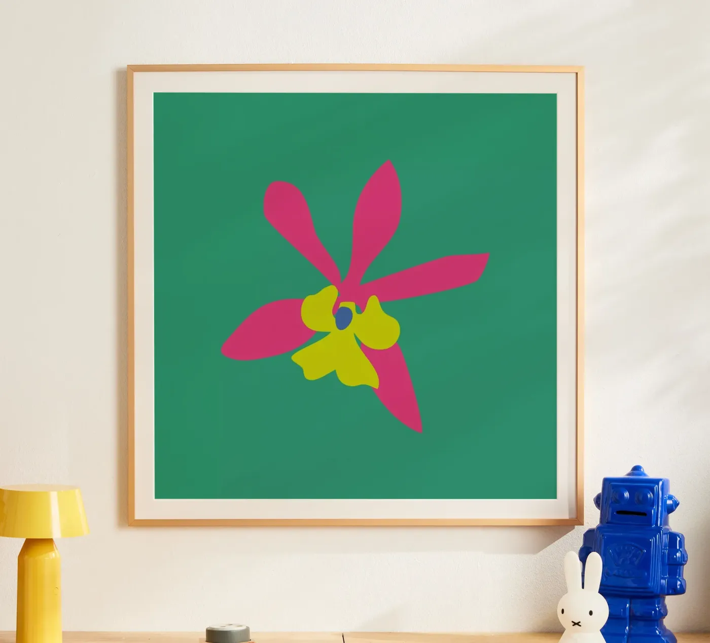 Orchid Illo Study poster da Mariery Young