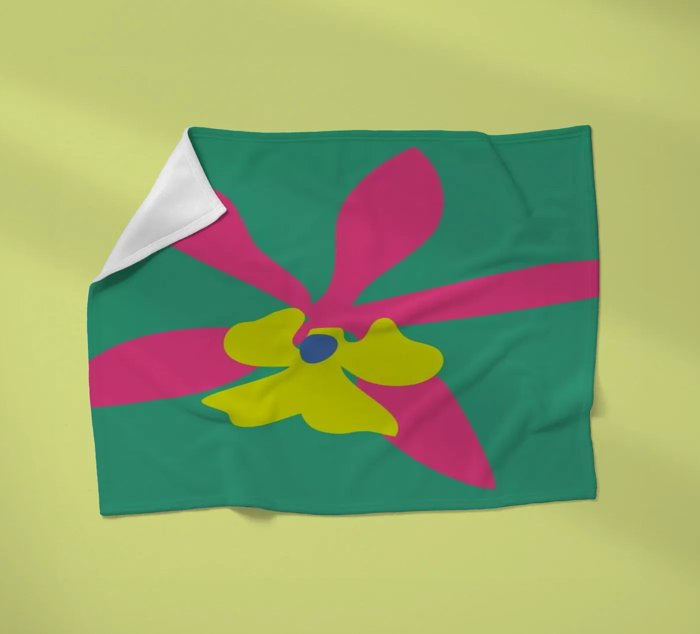 Orchid Illo Study Fleecedecke von Mariery Young