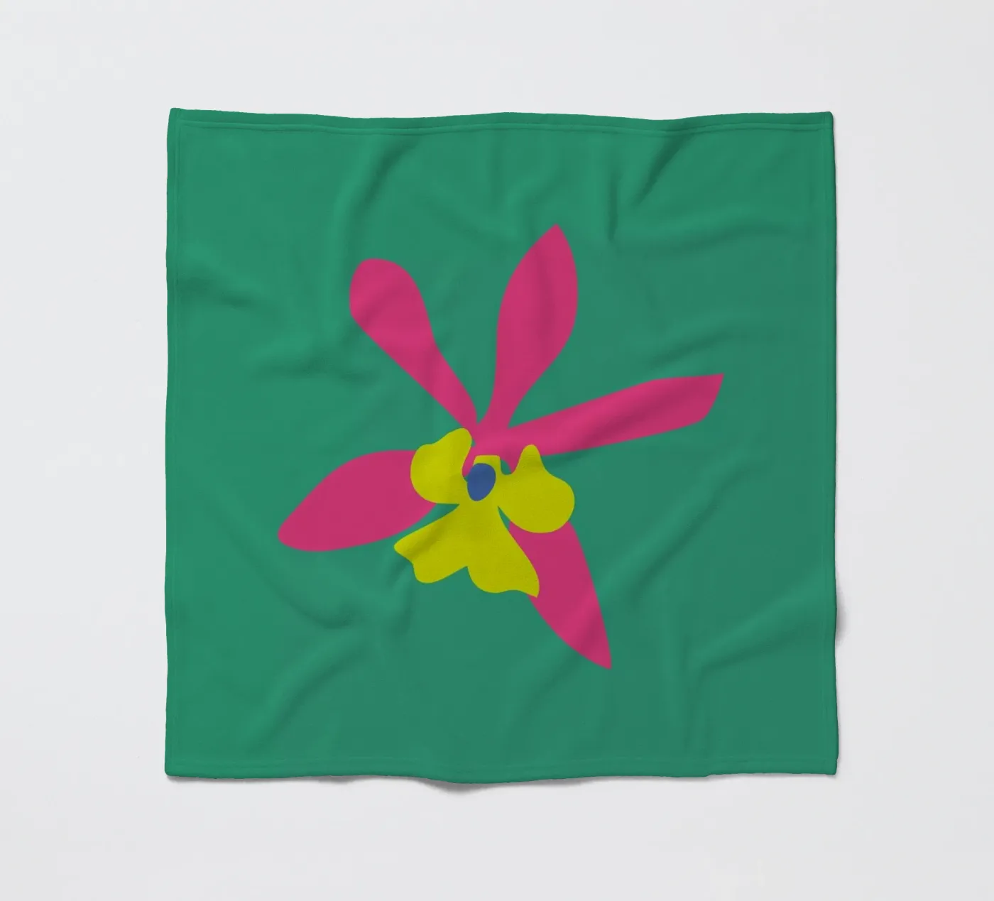 Orchid Illo Study Fleecedecke von Mariery Young