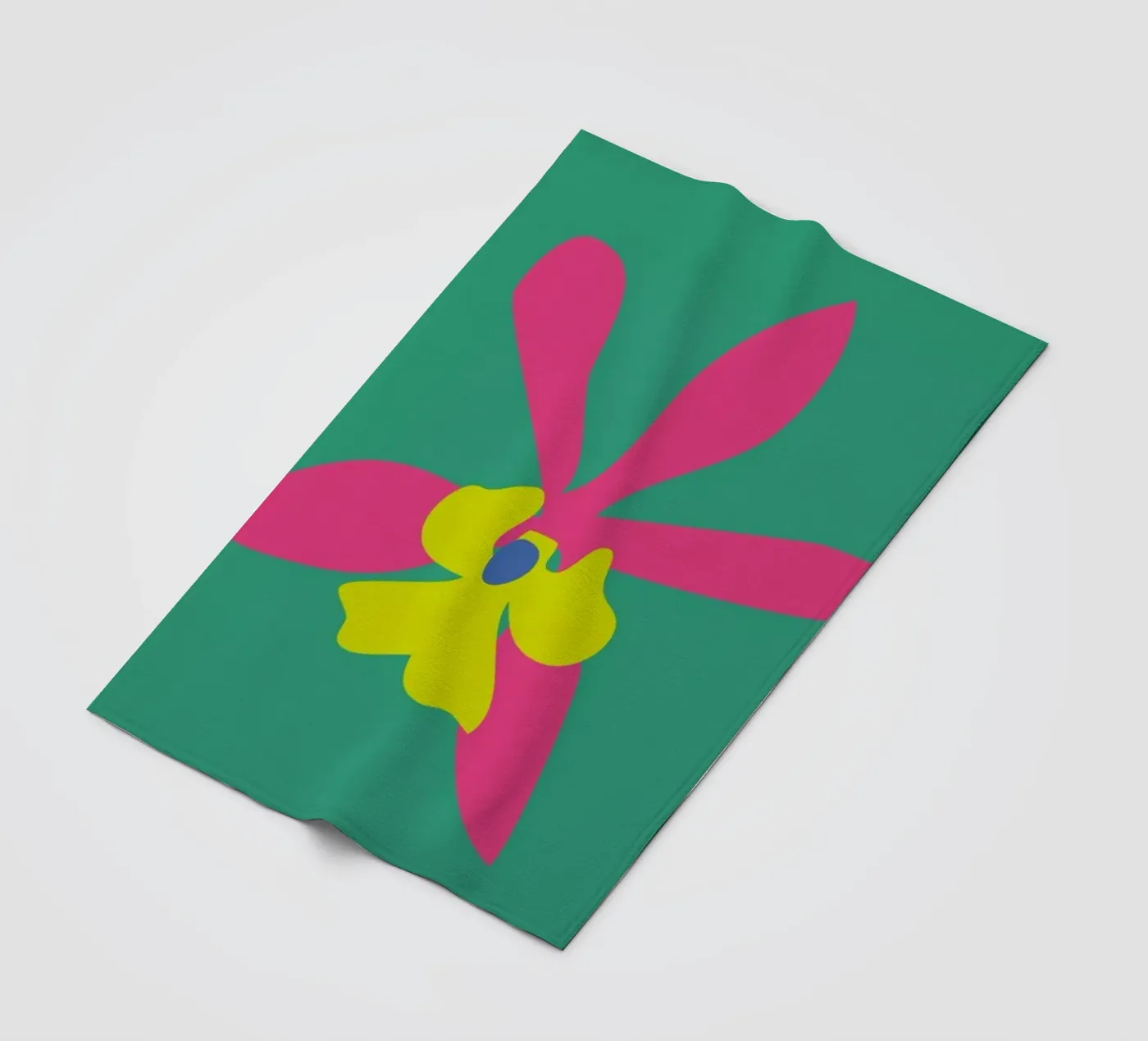 Orchid Illo Study Fleecedecke von Mariery Young