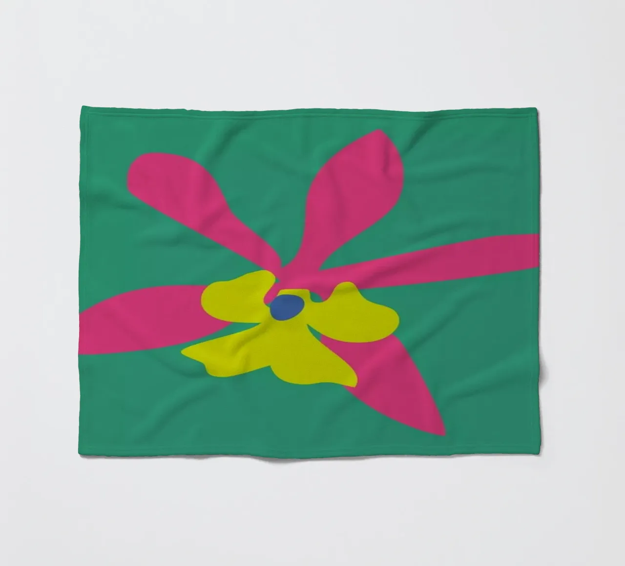 Orchid Illo Study fleecedeken van Mariery Young