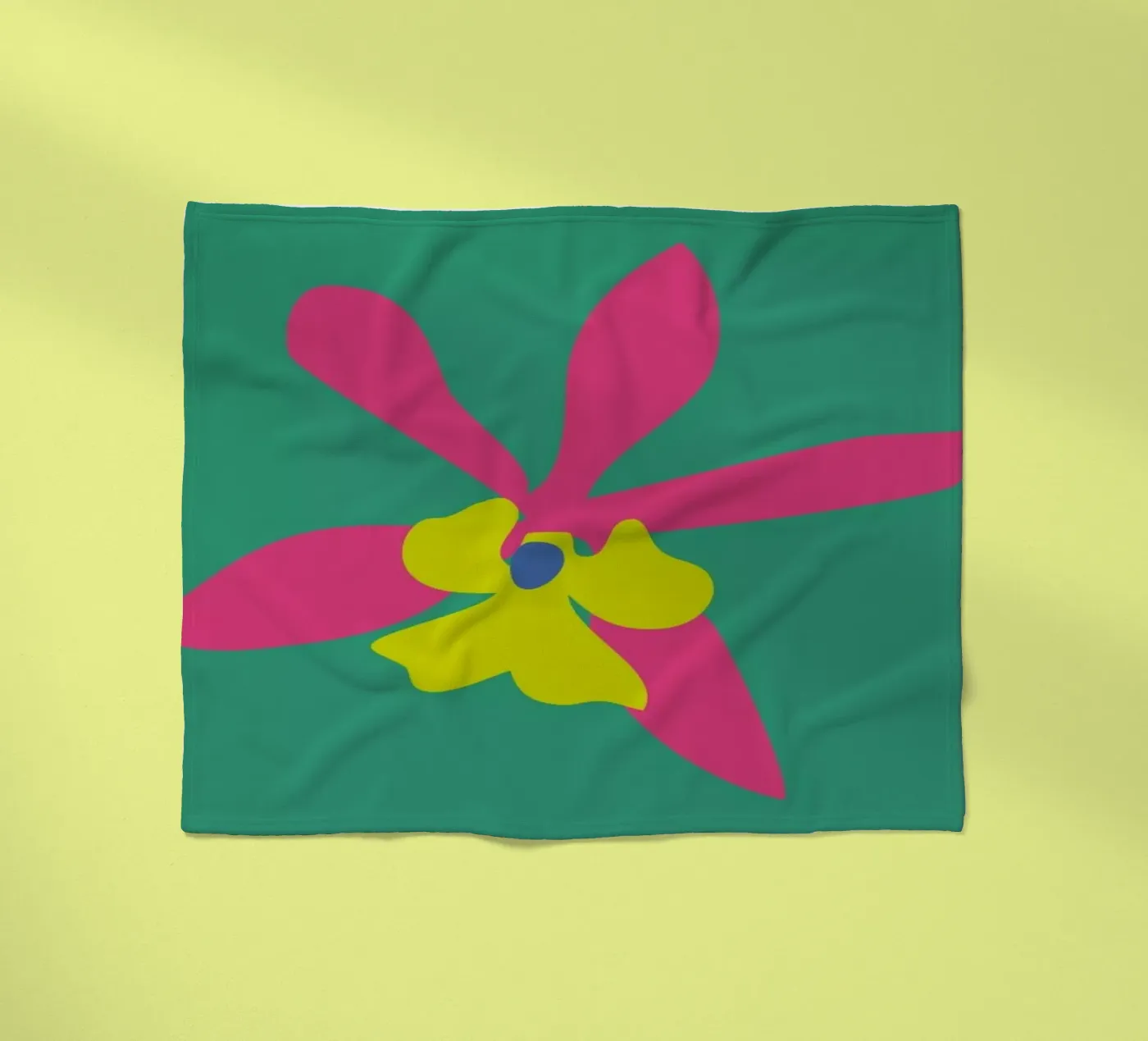 Orchid Illo Study Fleecedecke von Mariery Young