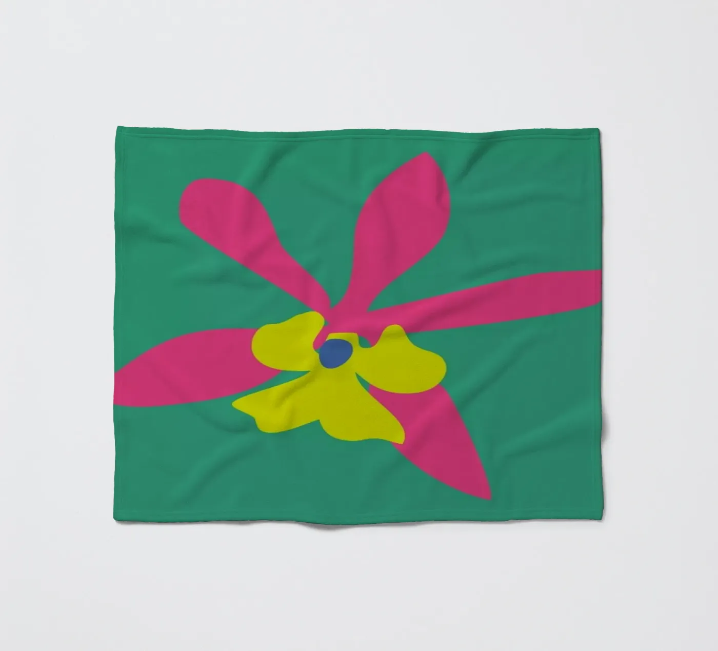 Orchid Illo Study Fleecedecke von Mariery Young