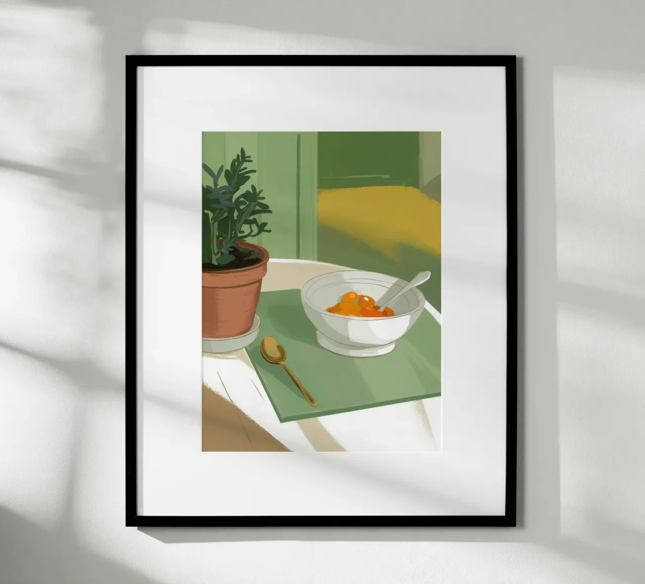 Solitudine della zuppa illuminata dal sole poster da Moonlite Desire