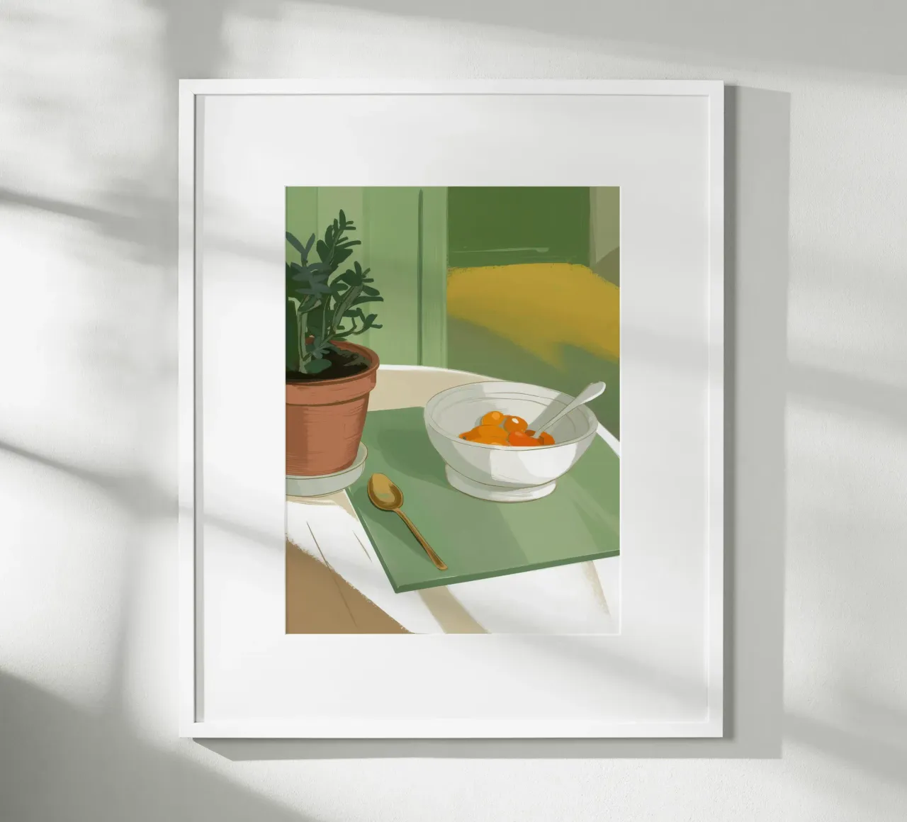Solitudine della zuppa illuminata dal sole poster da Moonlite Desire