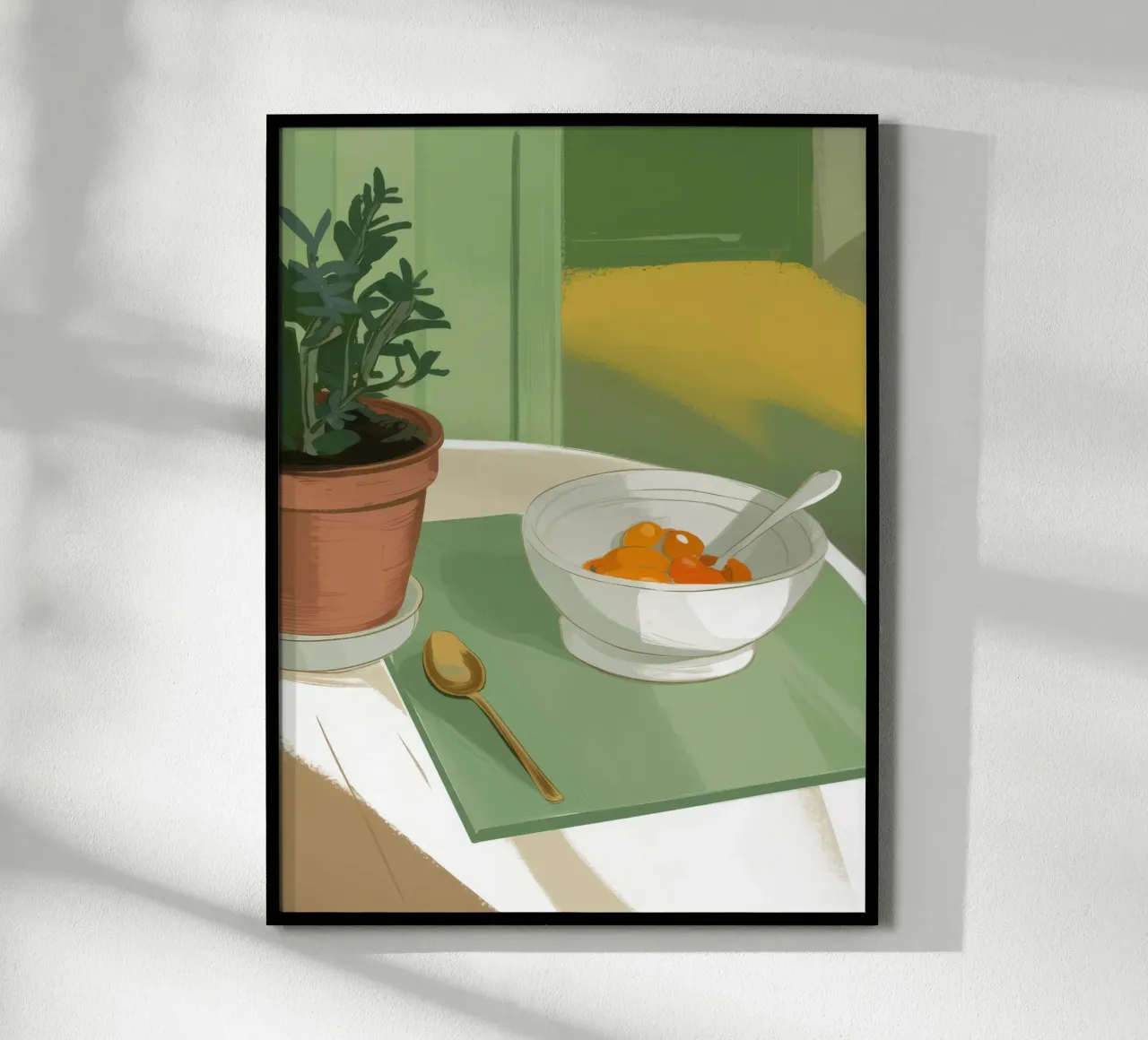 Solitudine della zuppa illuminata dal sole poster da Moonlite Desire