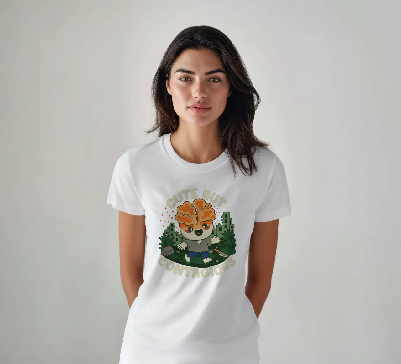 Carino ma contagioso t-shirt da Loobs
