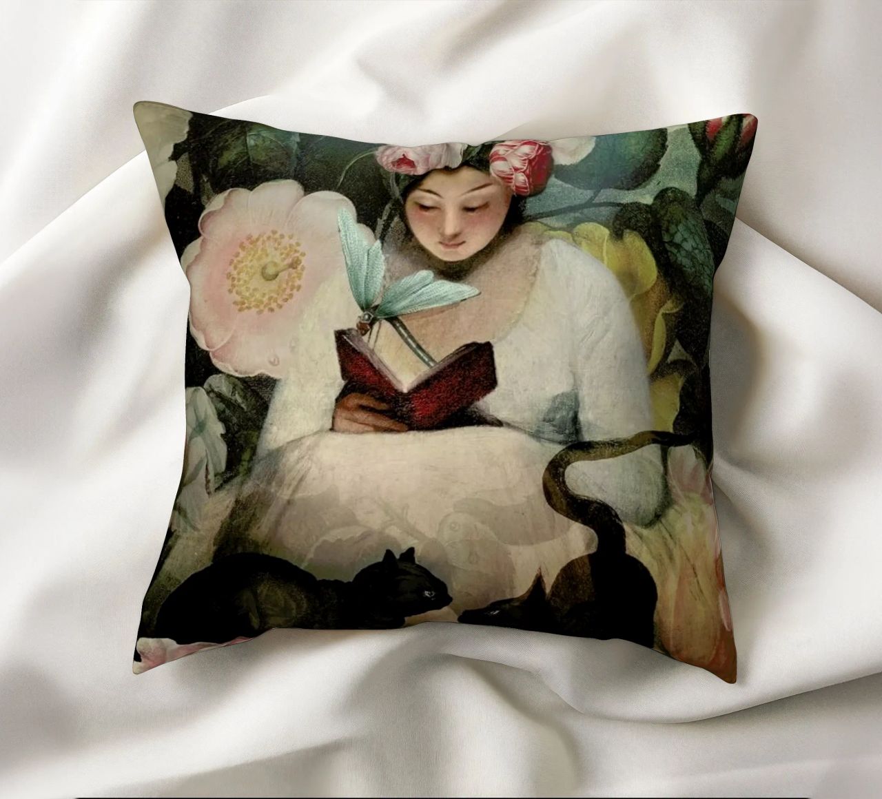 The Reading cuscino da Catrin Welz-Stein