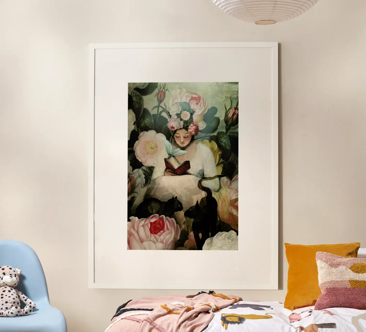 The Reading poster van Catrin Welz-Stein