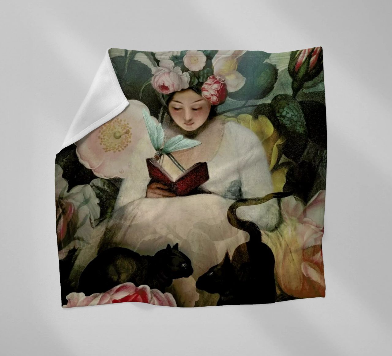 The Reading coperta in pile da Catrin Welz-Stein