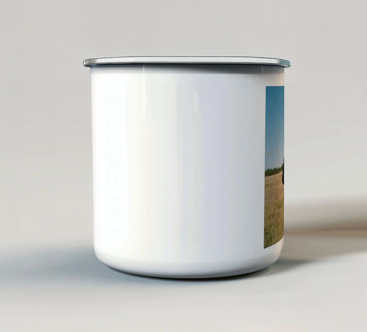 Riflettendo tazza in smalto da Daviess-Rond