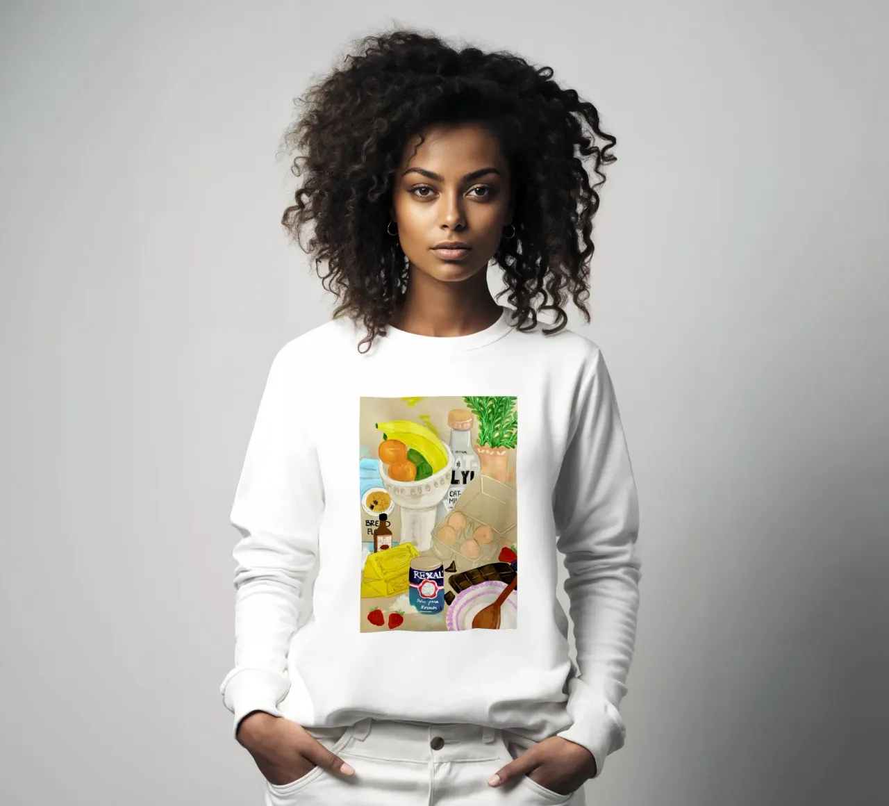 Cluttered Baking Sweatshirt von Paloma Kua