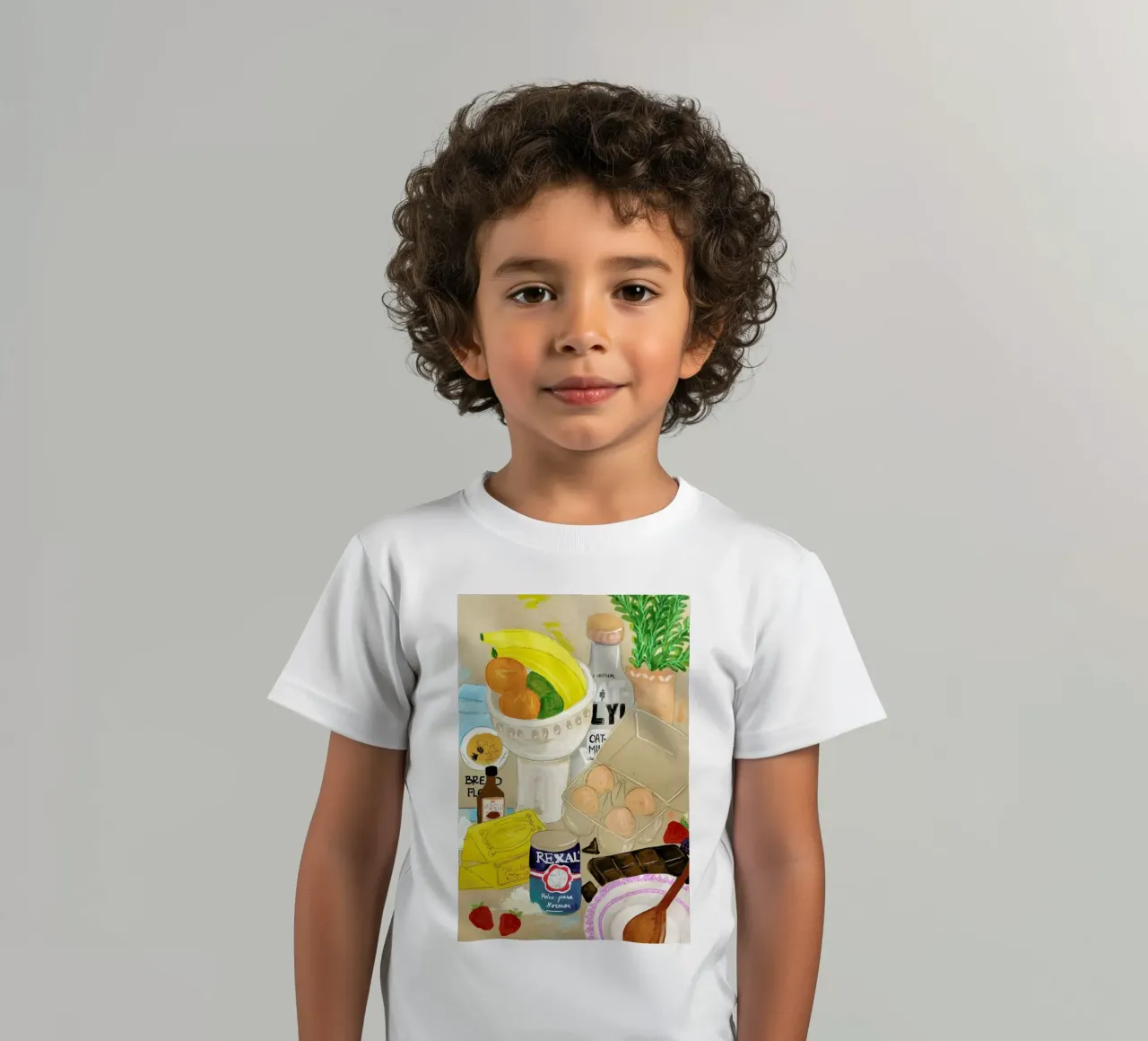Cluttered Baking t-shirt bambini da Paloma Kua