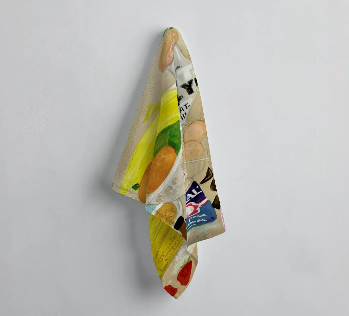 Cluttered Baking towel by Paloma Kua