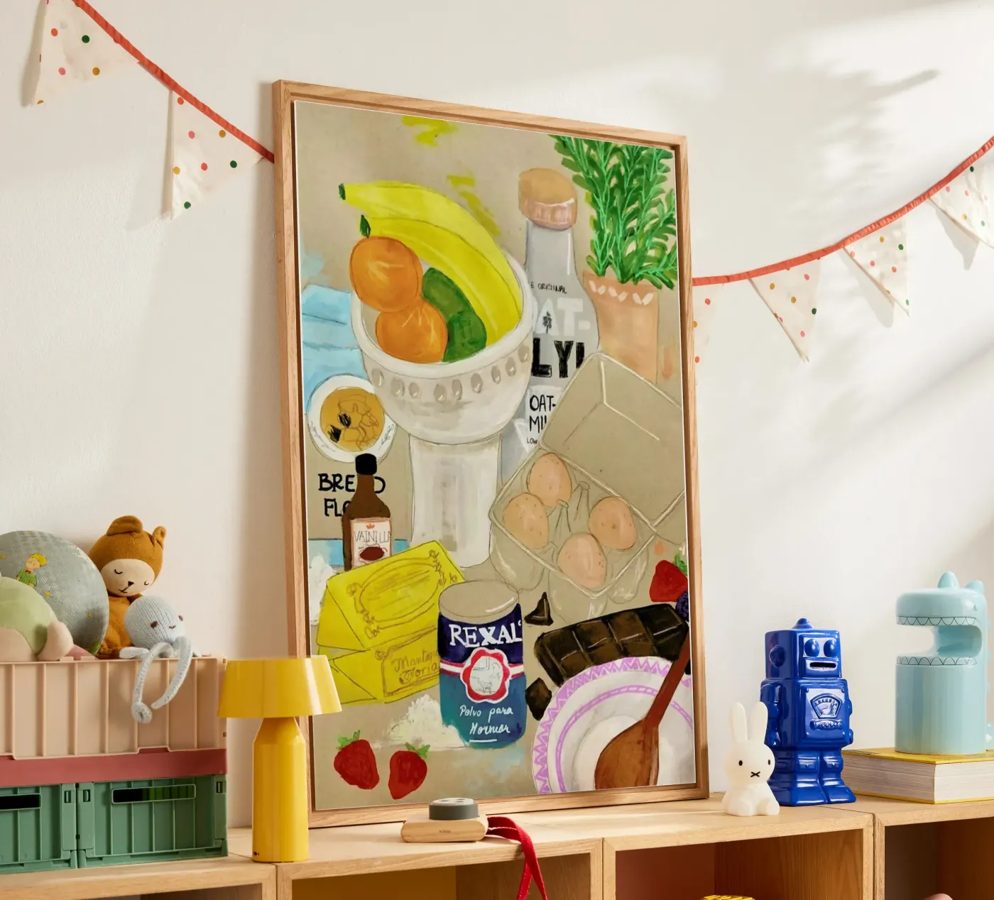 Cluttered Baking plexiglass da Paloma Kua
