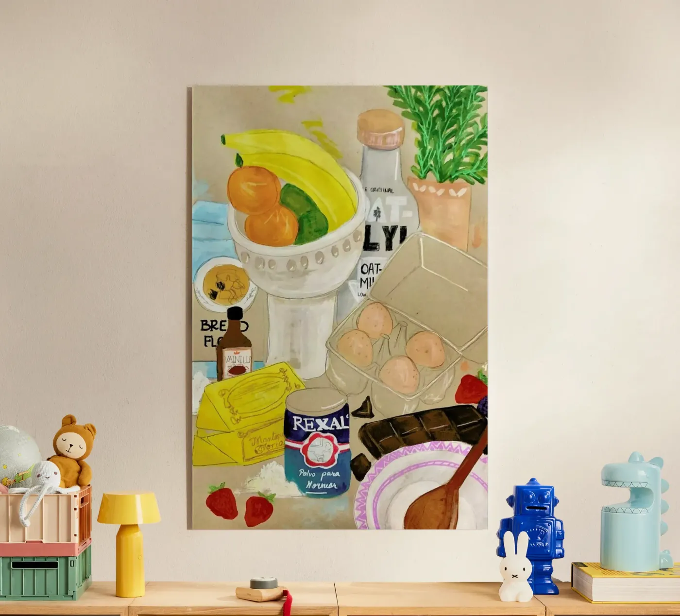 Cluttered Baking plexiglass da Paloma Kua