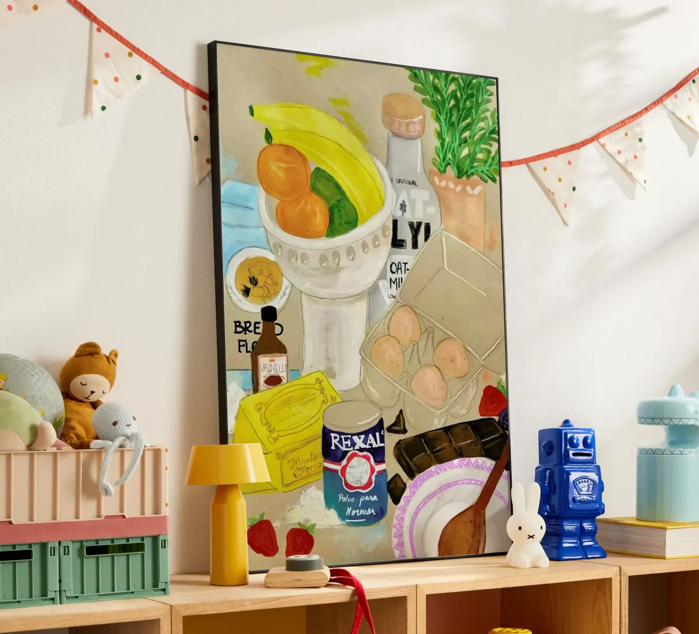 Cluttered Baking alluminio dibond da Paloma Kua