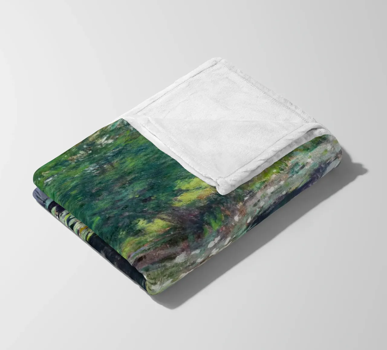 Gigli di stagno di Willard Leroy Metcalf coperta in pile da Venus Art