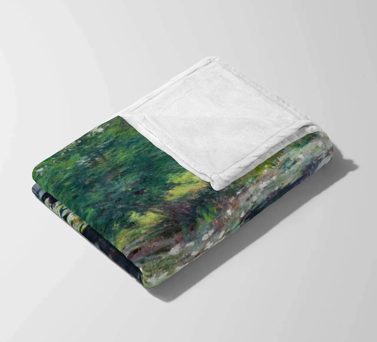 Gigli di stagno di Willard Leroy Metcalf coperta in pile da Venus Art