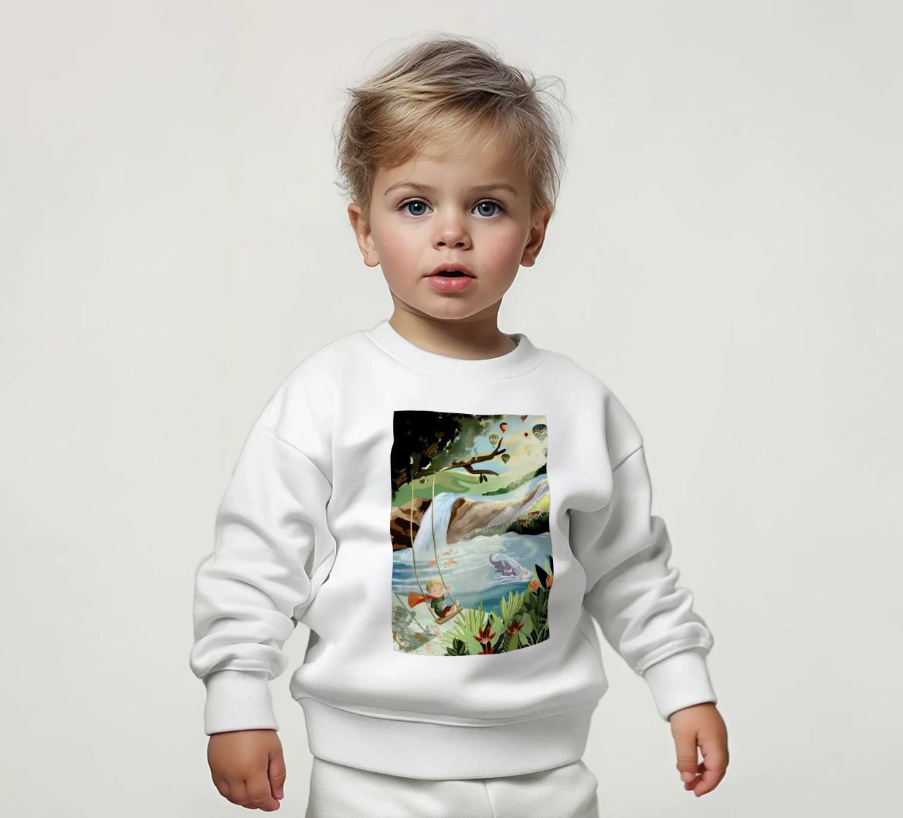 Dreamworld felpa neonato da Goed Blauw