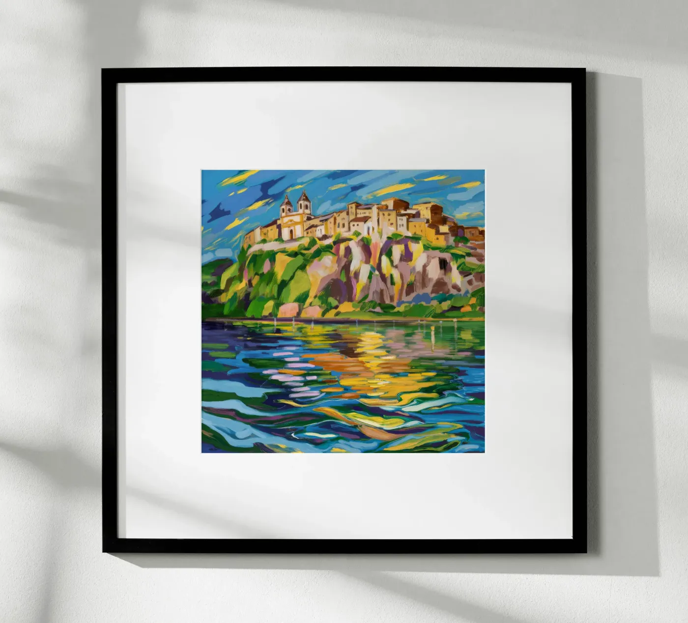 Citadel River Reflection poster by Lush Essence