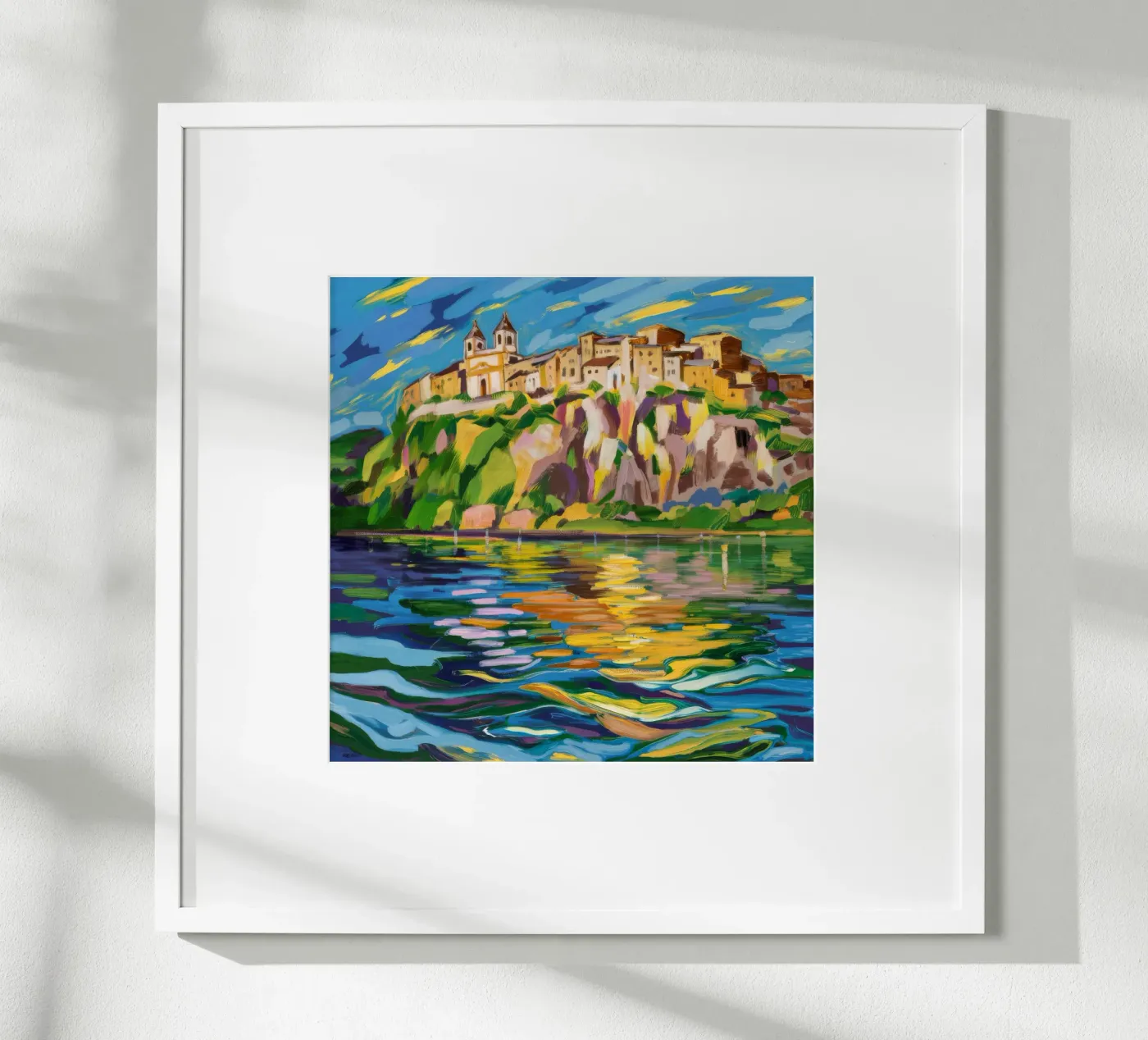 Citadel River Reflection poster by Lush Essence
