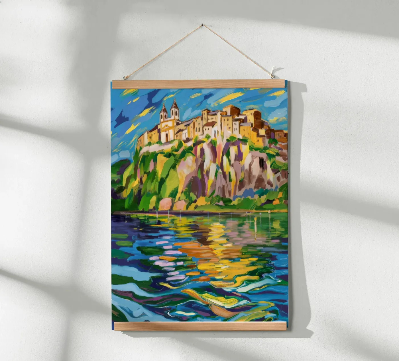 Citadel River Reflection poster by Lush Essence