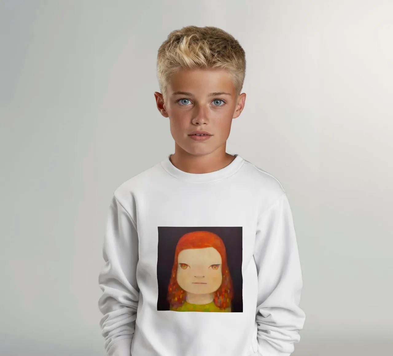 Blurry Mind kids sweatshirt by Richard Wickham