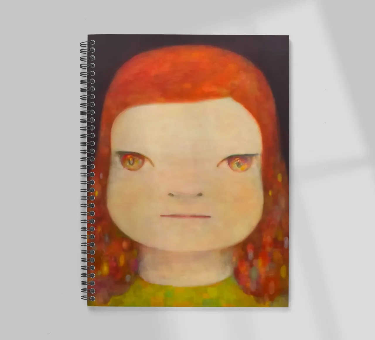 Blurry Mind spiral notebook by Richard Wickham