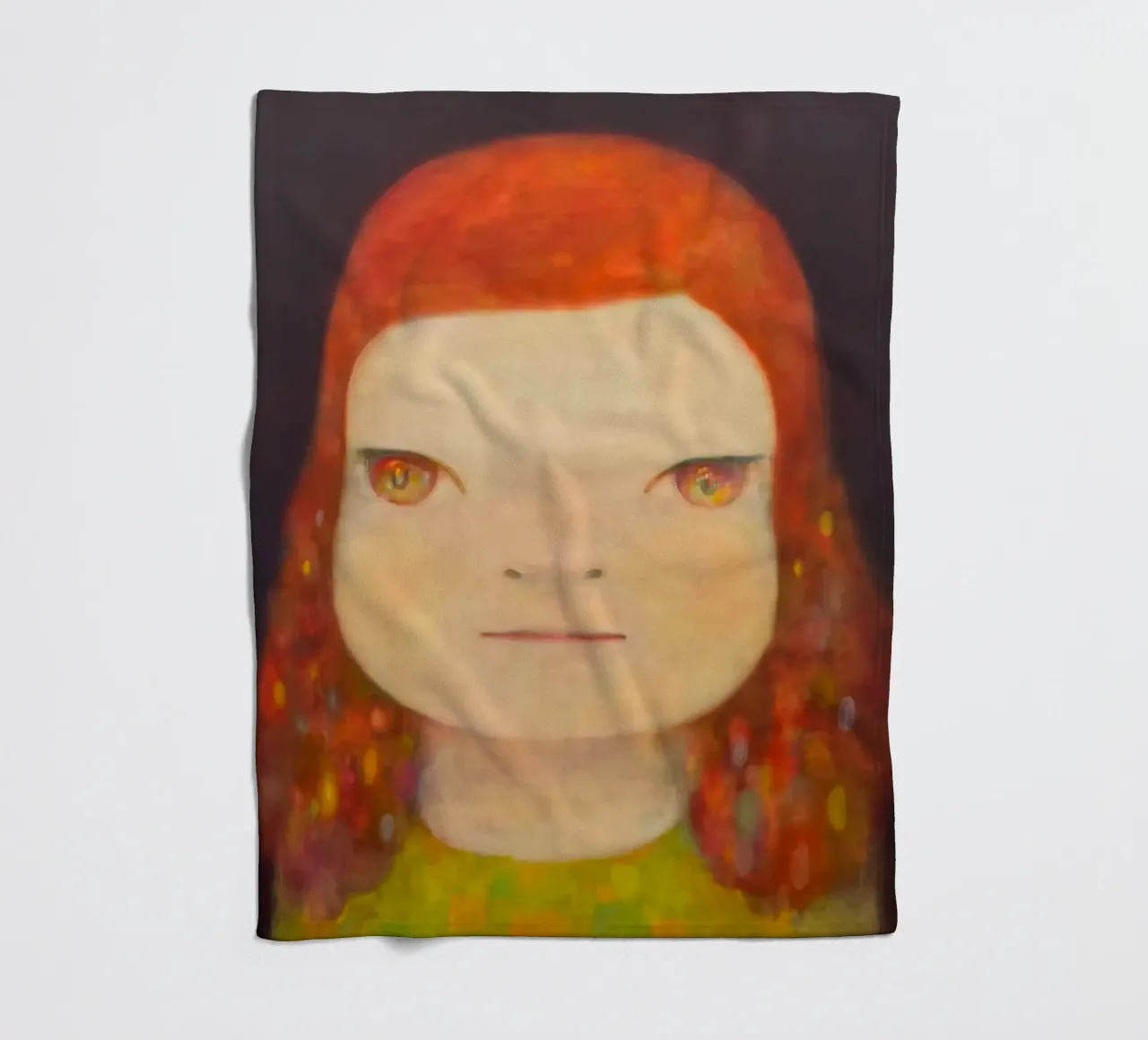 Verschwommener Verstand Fleecedecke von Richard Wickham