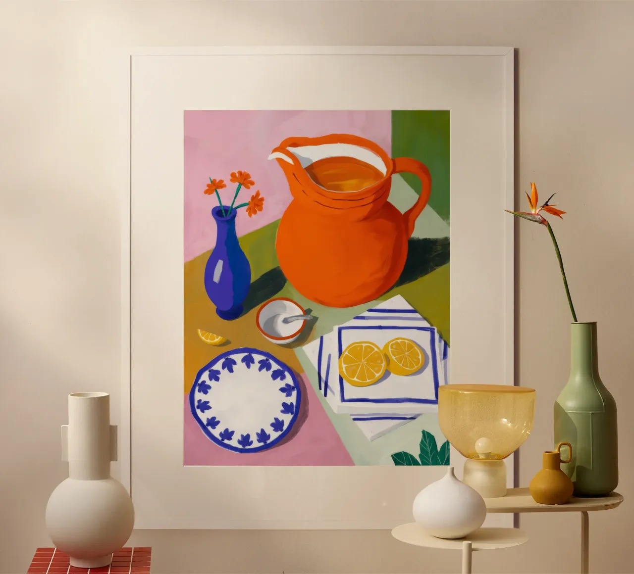Orange Teapot Tale hahnemühle by Moonlite Desire