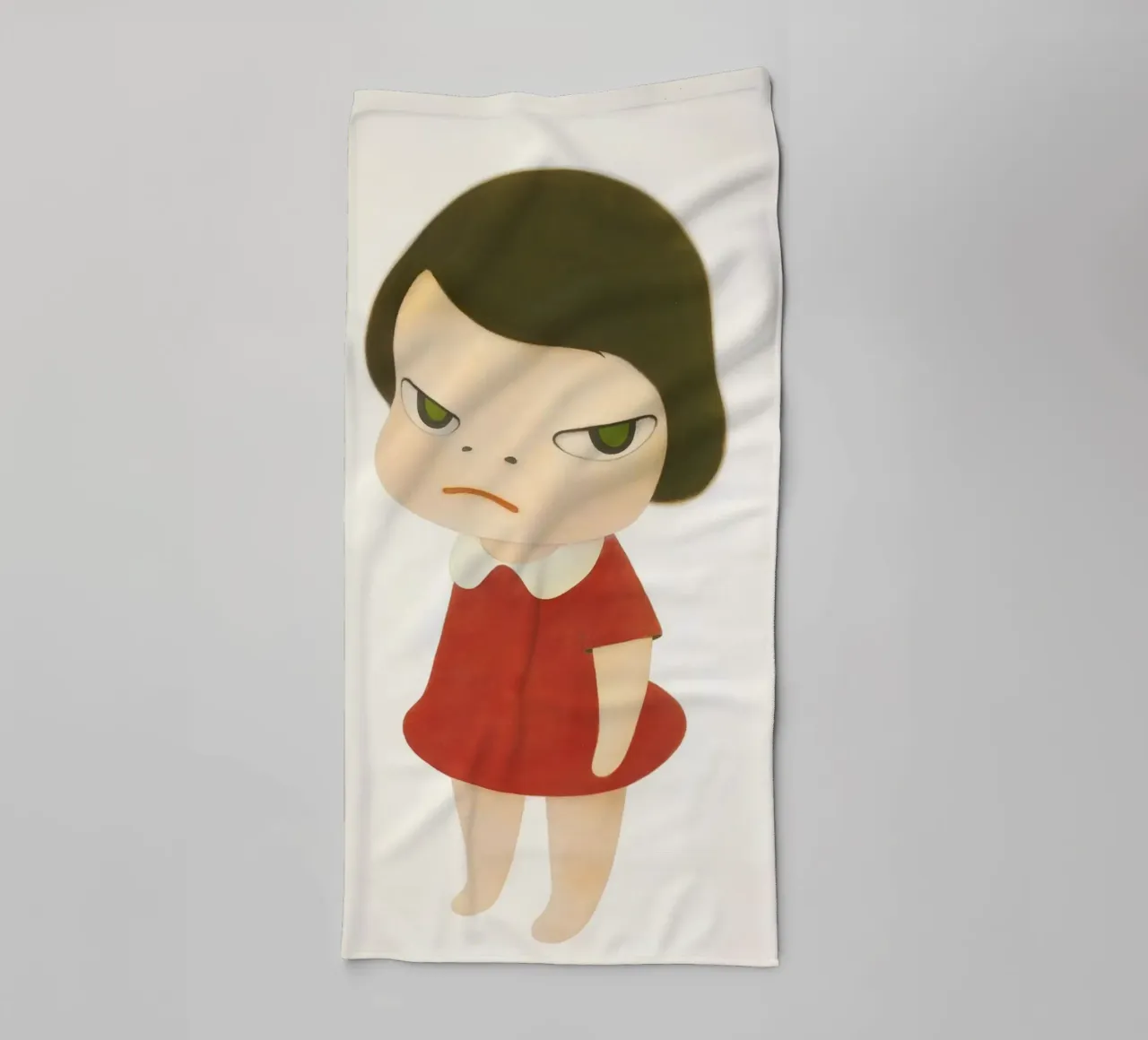 Knife Behind Back towel by Richard Wickham