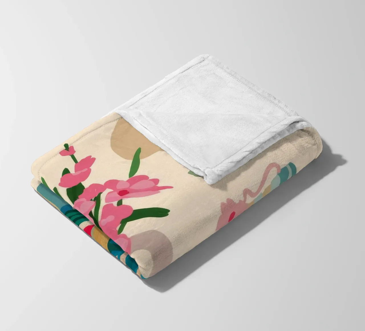 Fiesta floreale all'anguria coperta in pile da Moonlite Desire