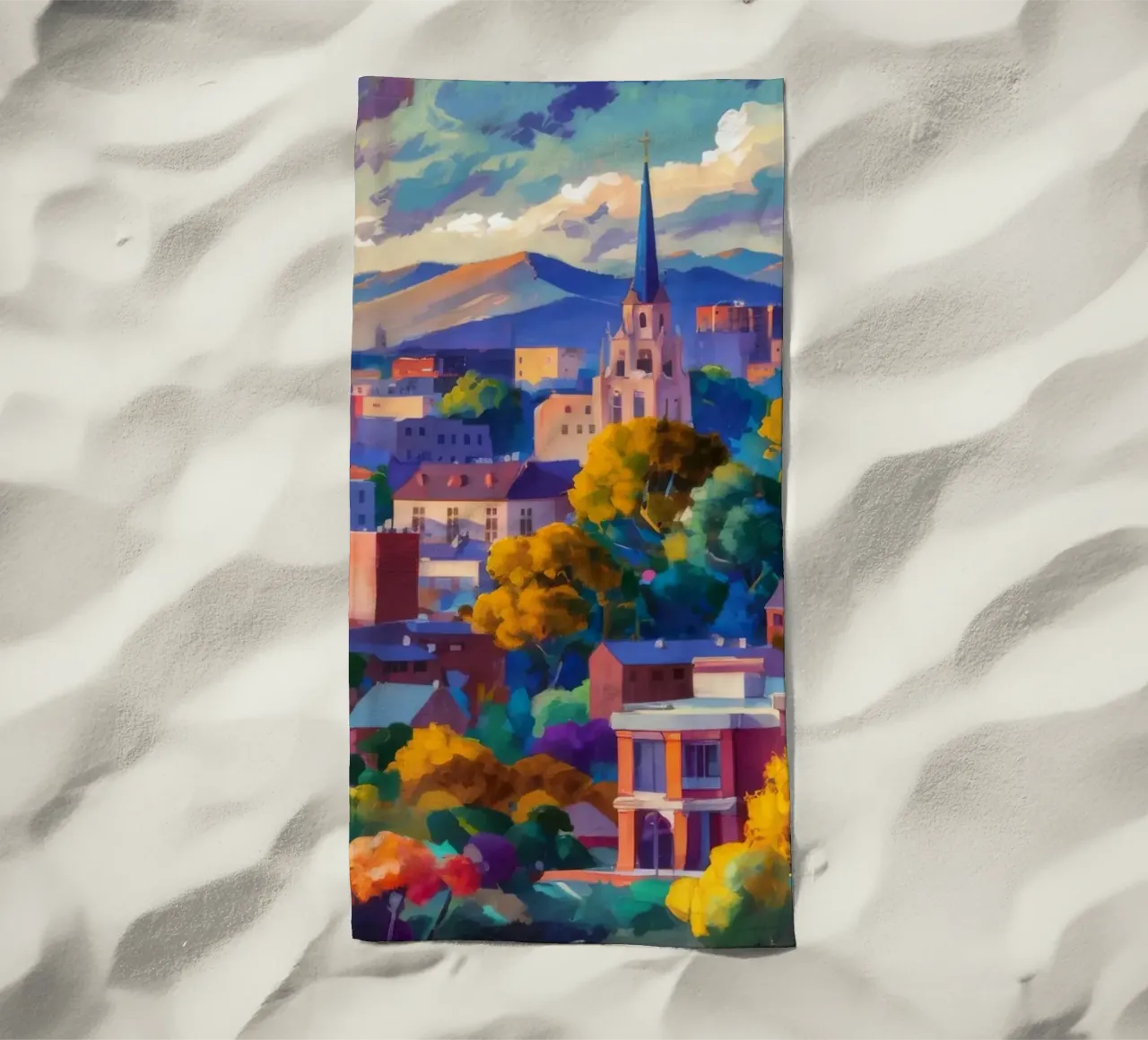 Panorama della guglia sul tetto telo mare da Lush Essence