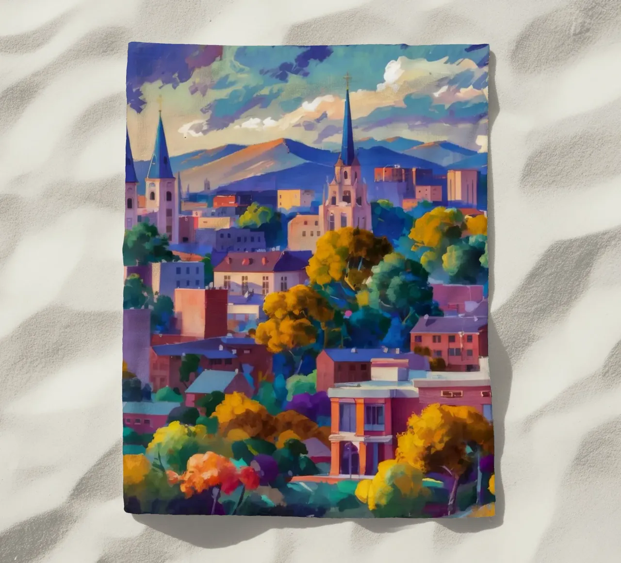 Panorama della guglia sul tetto telo mare da Lush Essence