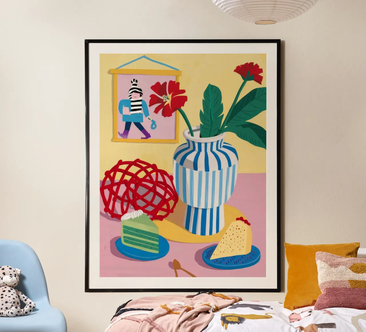 Storia del vaso a righe poster da Moonlite Desire