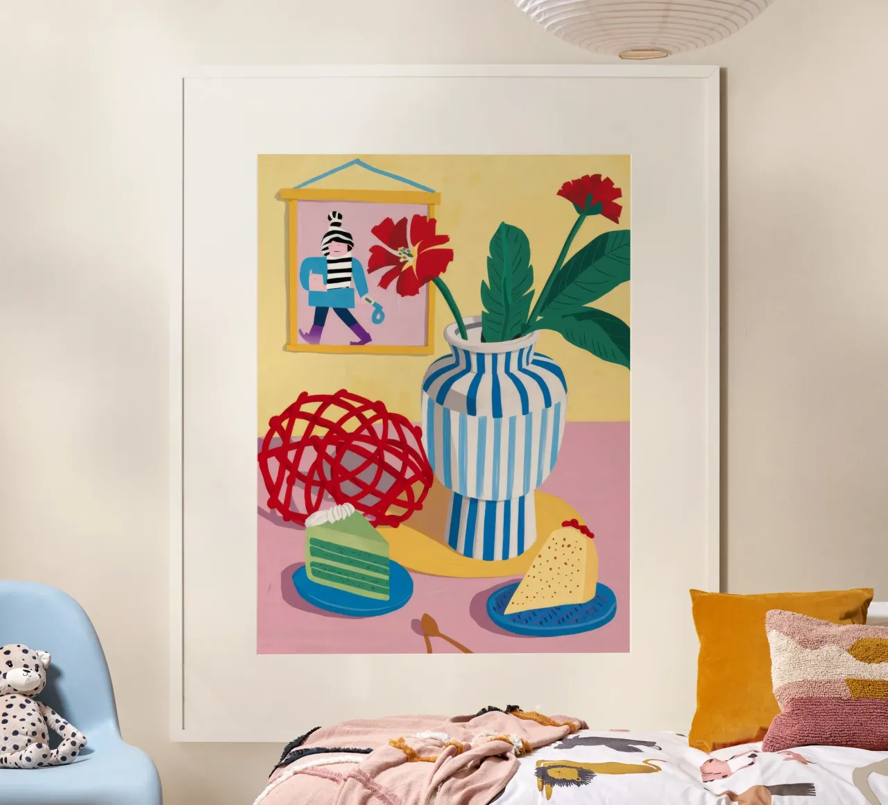 Storia del vaso a righe poster da Moonlite Desire